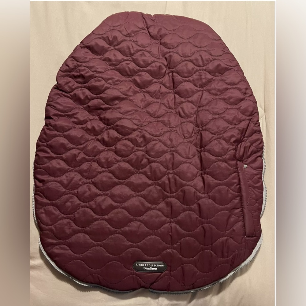JJ Cole Collections Urban Infant Bundle Me Car Seat/Stroller Cover Bunting Plum